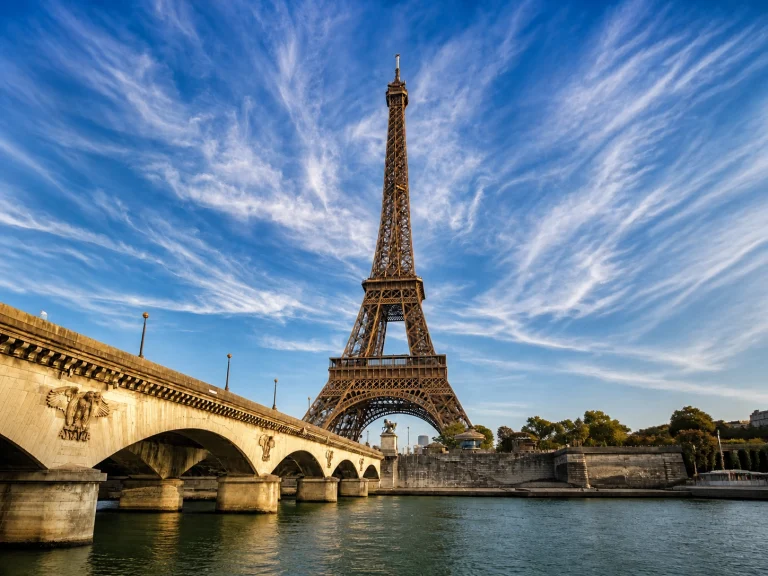 Vue de Paris et de la tour Eiffel